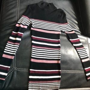 Love by chelsey turtle necked long sleeved dress